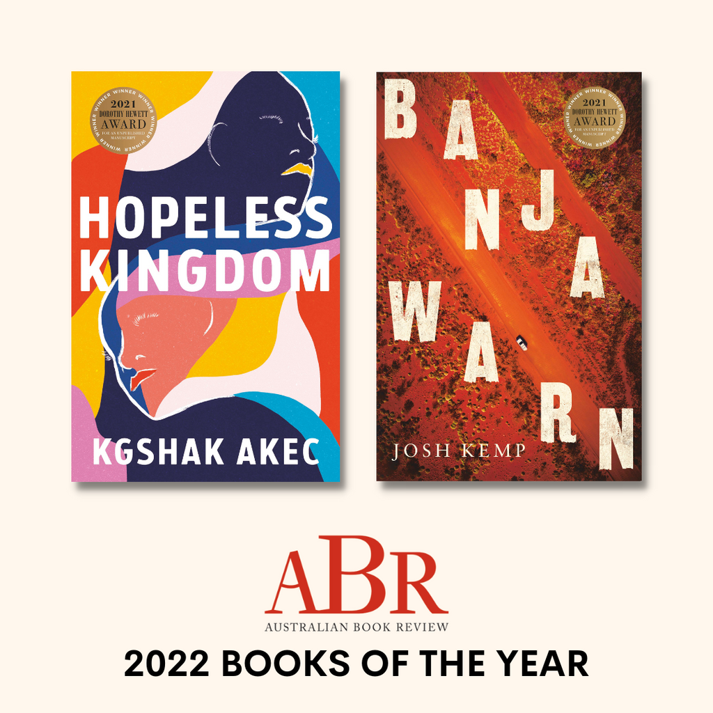 Hopeless Kingdom and Banjawarn named in Australian Book Review's 2022 Books of the Year