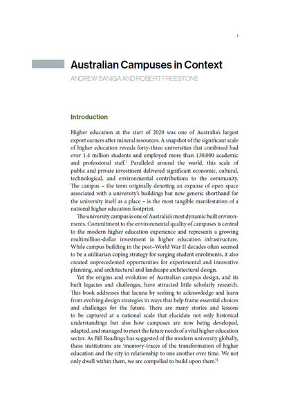 Campus: Building Modern Australian Universities