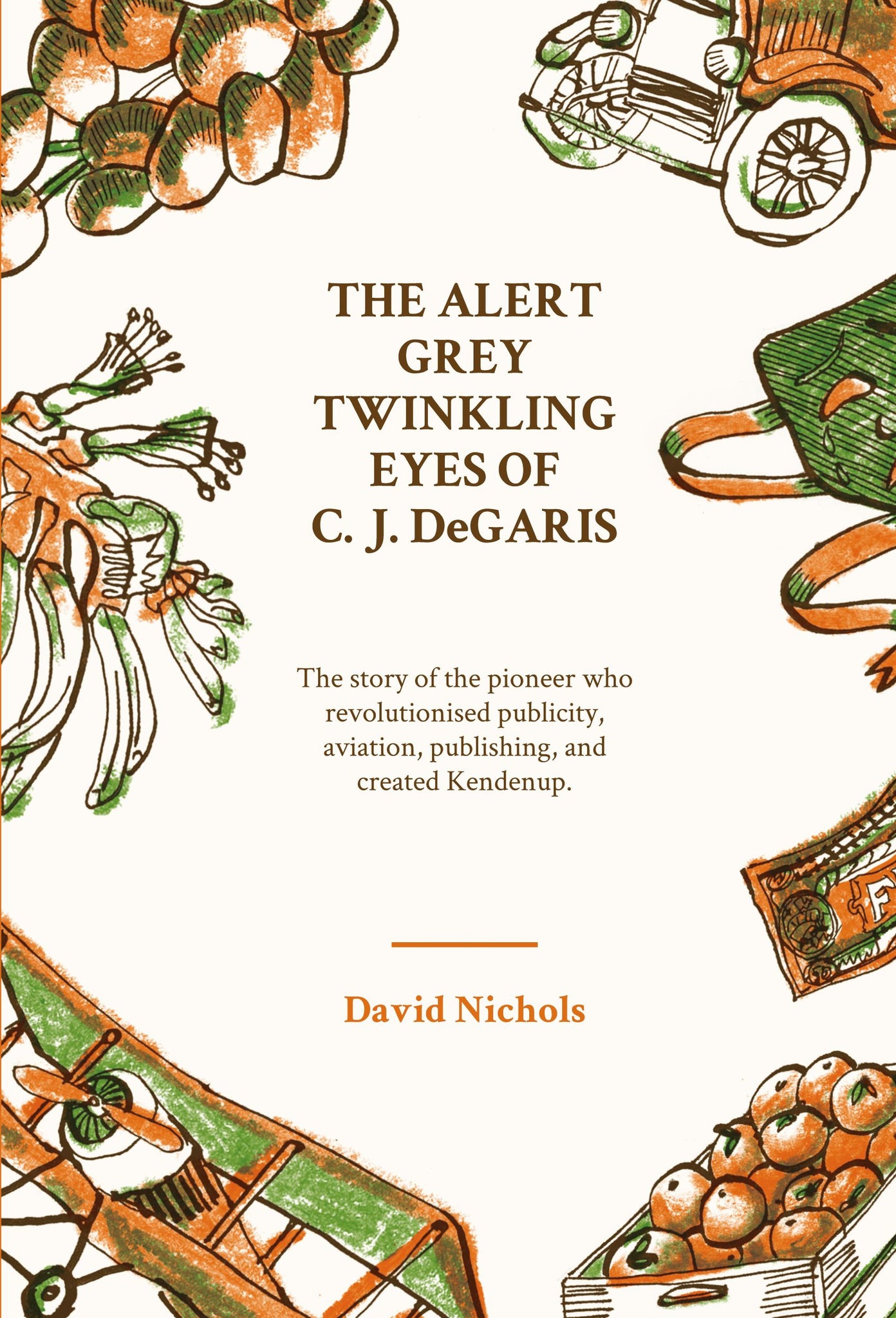 The cover of The Alert Grey Twinkling Eyes of C. J. DeGaris