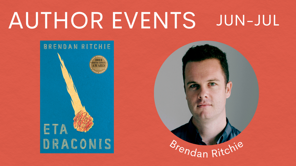 Brendan Ritchie author events across June and July
