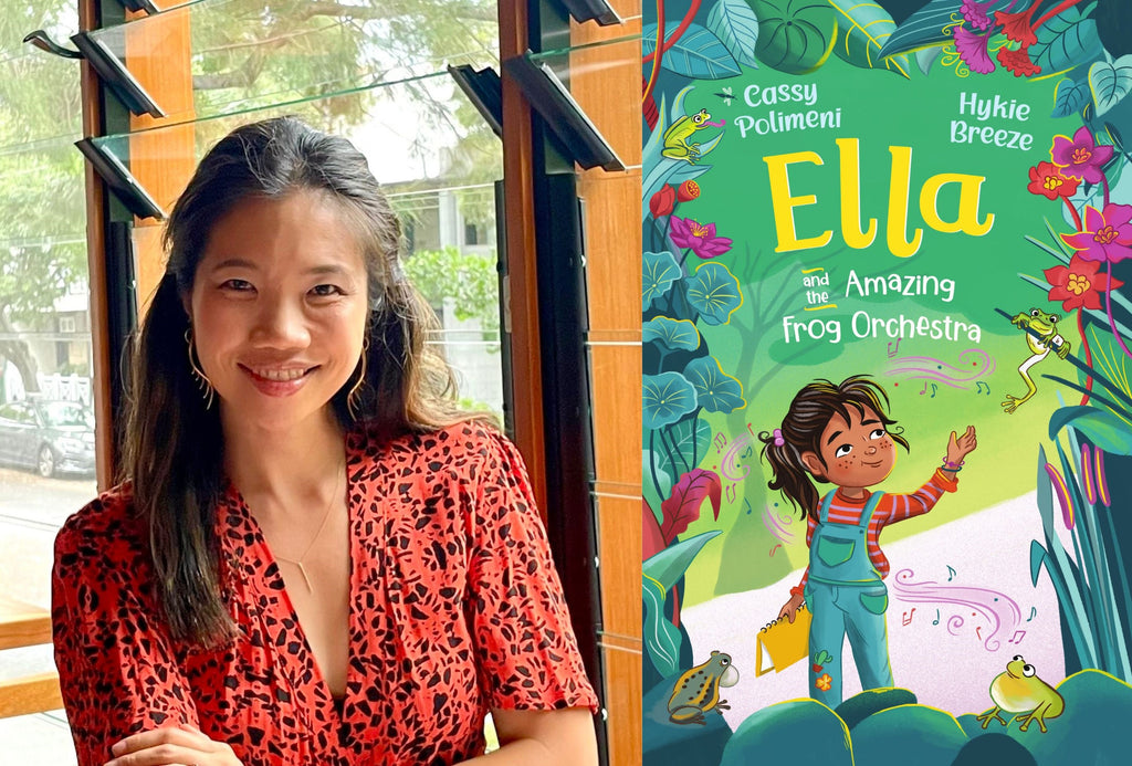 Cast sheets and sketching: get to know Hykie Breeze and her illustration process for 'Ella and the Amazing Frog Orchestra'